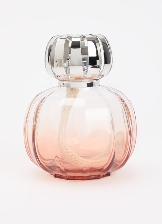 Maison Berger Lampe Berger Corali Rose cadeauset met Lady Flower navulling 250 ml  - detail roze