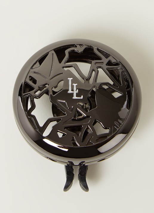 Maison Berger Lolita Lempicka Gun Metal autoparfum houder met navulling - voorkant 2 antraciet