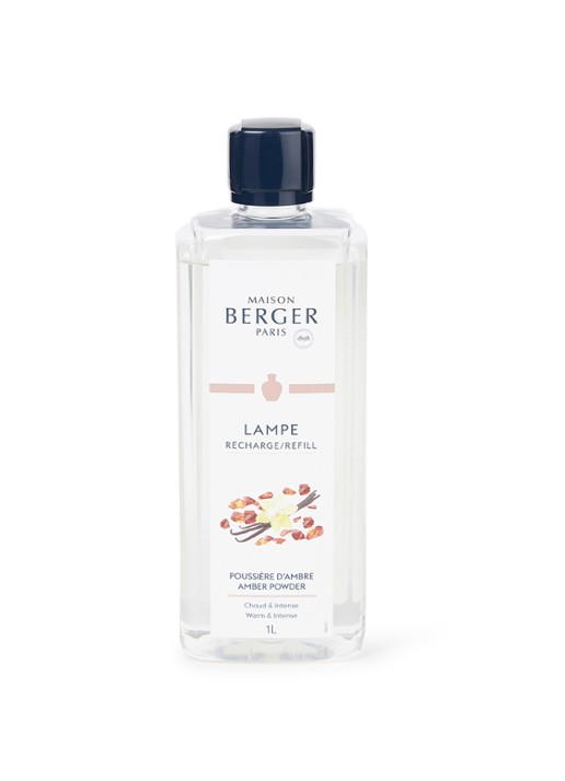 Maison Berger Poussière D'Ambre navulling voor Lampe Berger 1000 ml
