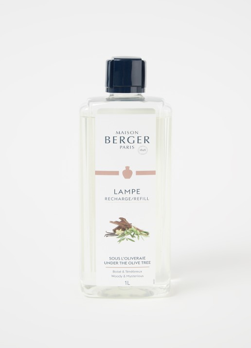 Maison Berger Sous L’Oliveraie navulling 1 liter - voorkant 2 transparant