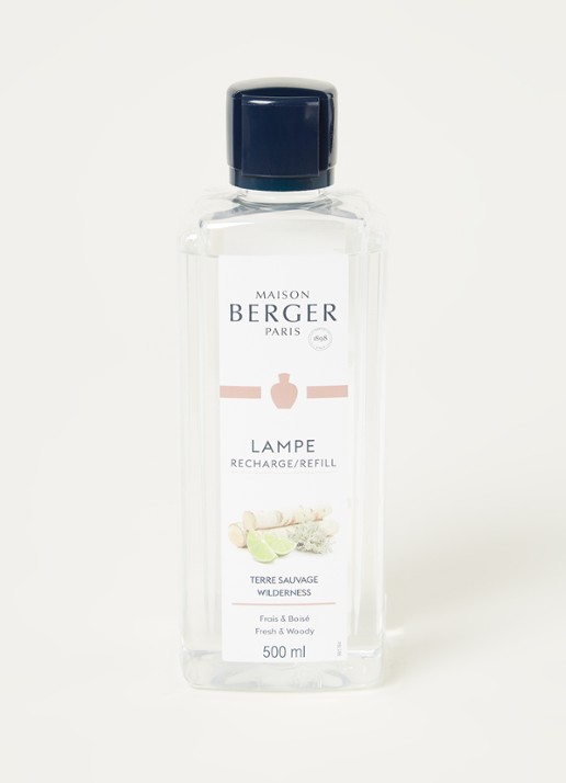 Maison Berger Wilderness navulling voor geurbrander 500 ml - voorkant 2 transparant