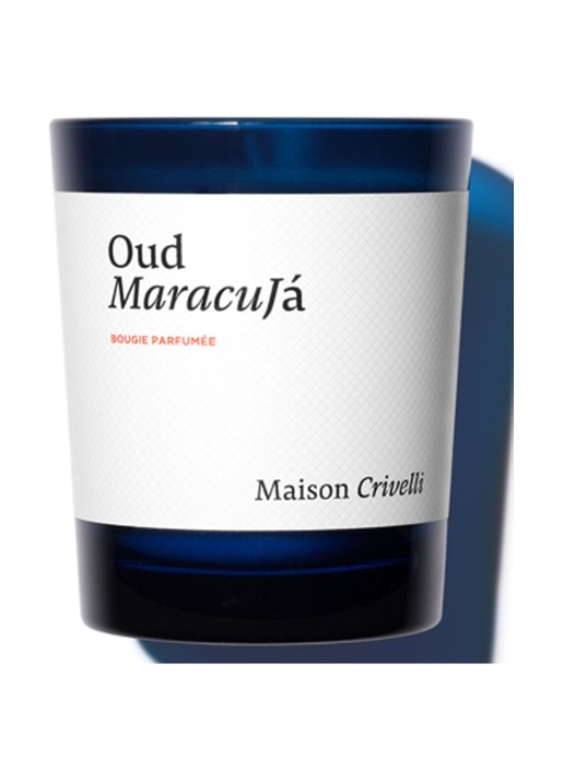 Maison Crivelli Candle Hibiscus 190 gram - detail goud