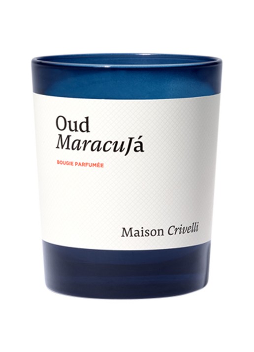 Maison Crivelli Candle Hibiscus 190 gram - voorkant 2 goud