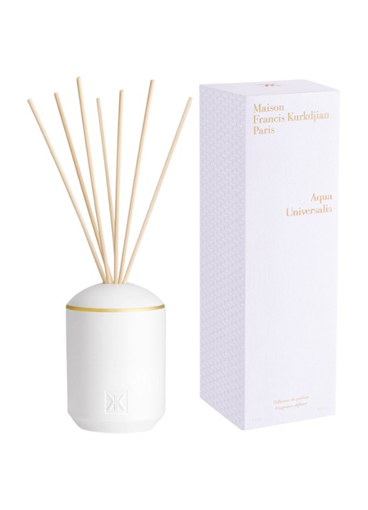 Maison Francis Kurkdjian Aqua Universalis Fragrance Diffuser Set - geurstokjes - voorkant 3 beige