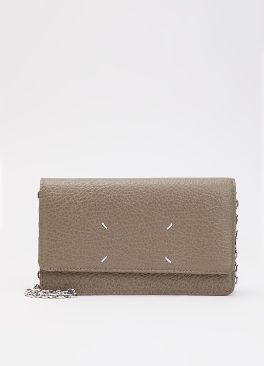 Maison Margiela Four Stitches portemonnee van kalfsleer