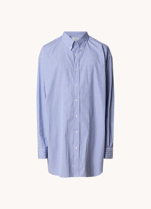 Maison Margiela Oversized overhemd met streepprint