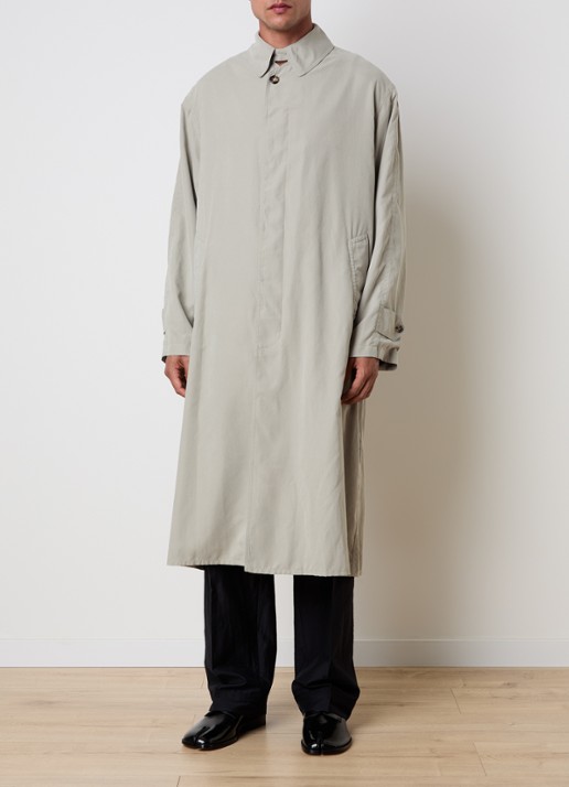 Maison Margiela Peach mantel met steekzakken