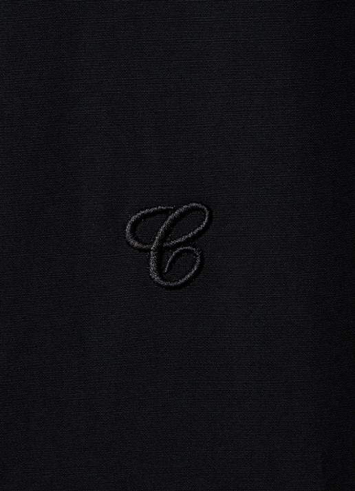 Maison Margiela Regular fit overhemd met dubbele manchet - detail 2 zwart
