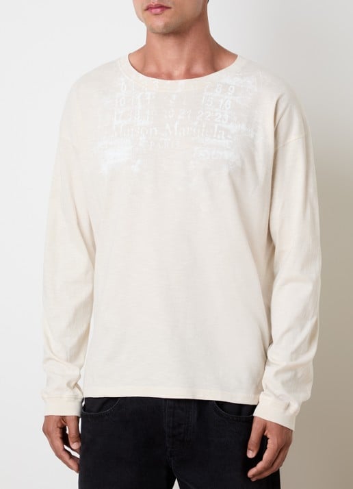 Maison Margiela T-shirt met logoprint