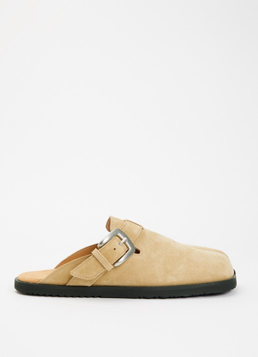 Maison Margiela Tabi Daily muiltje van kalfssuède