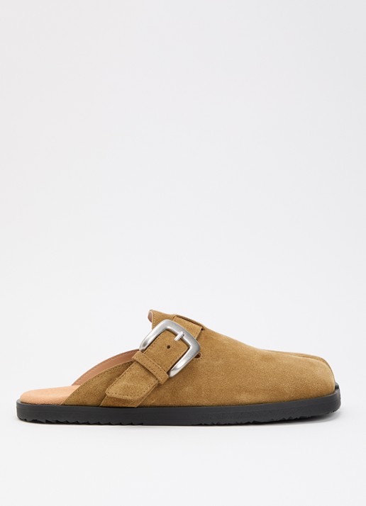 Maison Margiela Tabi muiltje van suède