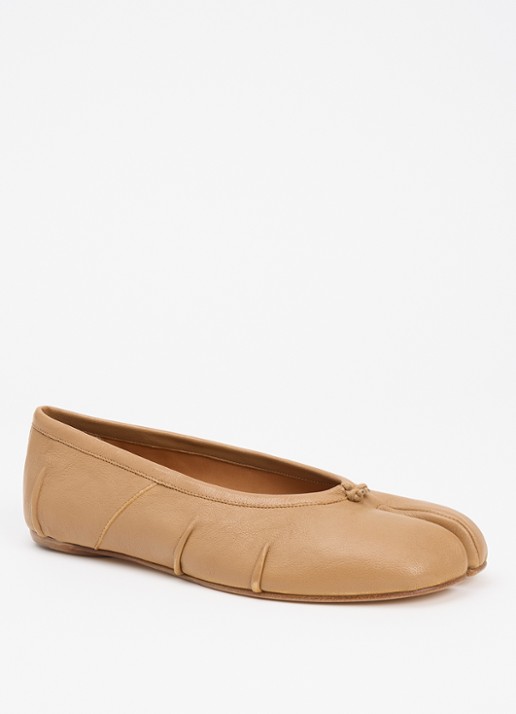 Maison Margiela Tabi New ballerina van lamsleer