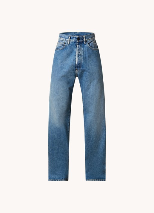 Maison Margiela Wide leg jeans met medium wassing