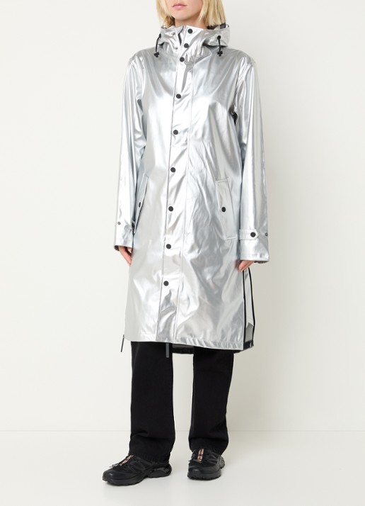 Maium Longline regenjas met capuchon - unisex