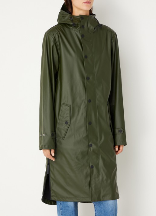 Maium Longline regenjas met capuchon - unisex