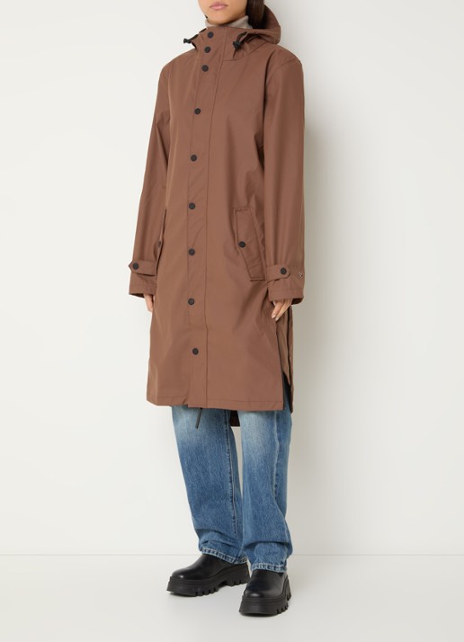 Maium Longline regenjas met capuchon - unisex