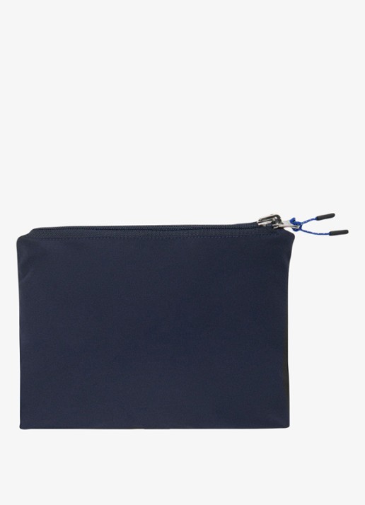 Maje Afneembare waterproof capuchon - achterkant 8 donkerblauw