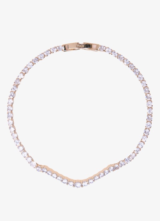 Maje Armband met zirkonia