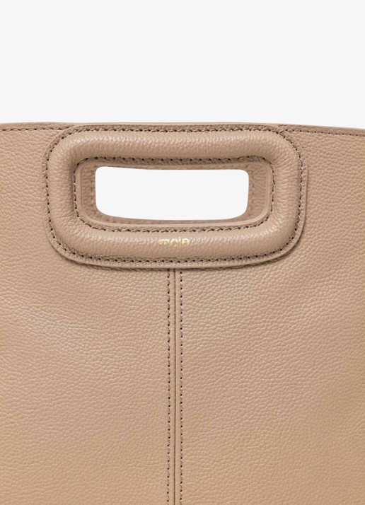 Maje Crossbodytas met franjes - detail 2 beige