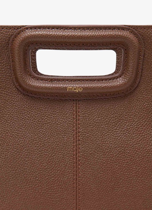Maje Crossbodytas met franjes - detail 3 bruin
