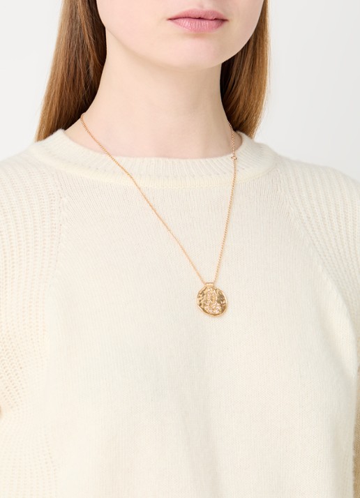 Maje Ketting met hanger - voorkant 7 goud
