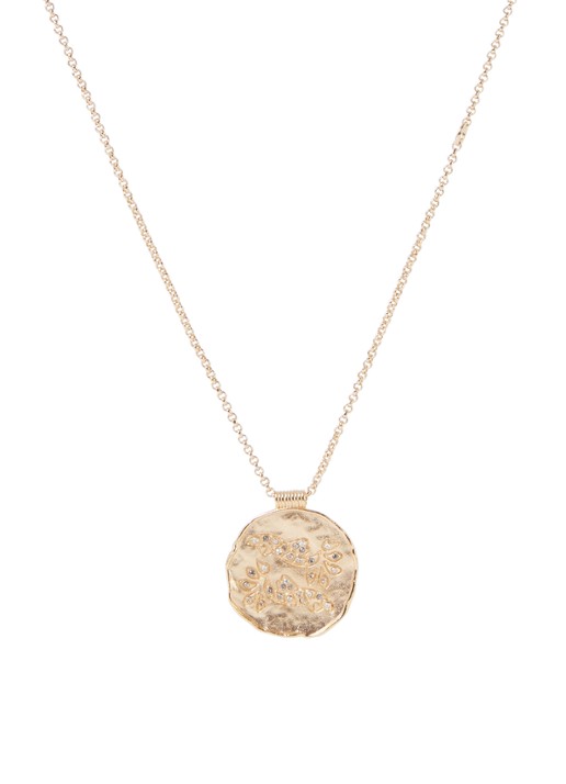 Maje Ketting met hanger - voorkant 8 goud