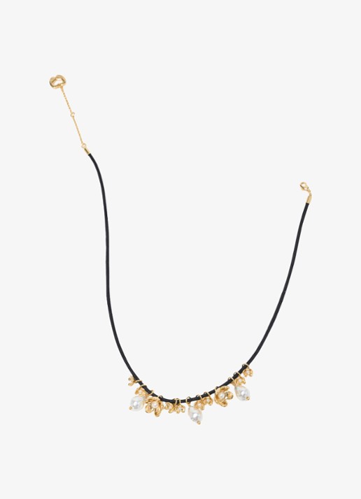 Maje Ketting met hanger - detail 4 goud