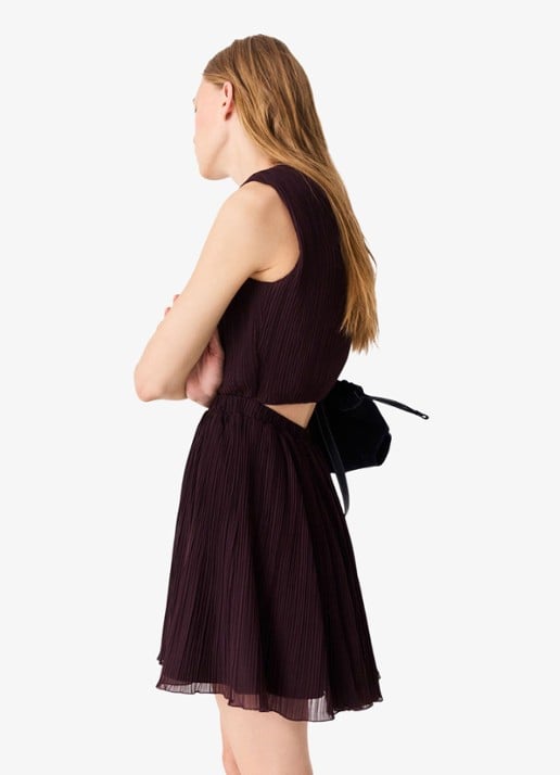 Maje Mini jurk met V-hals