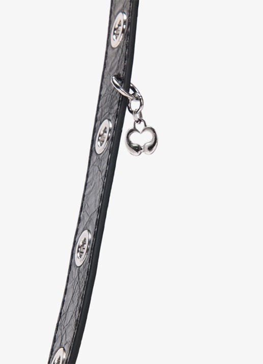 Maje Miss M Mini City schoudertas met verstelbare schouderriem - detail 6 jeans