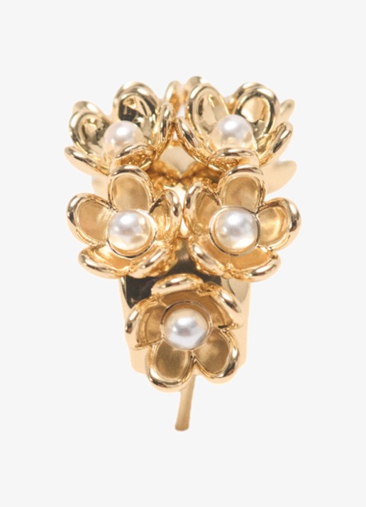 Maje Oorringen met strass - detail 3 goud
