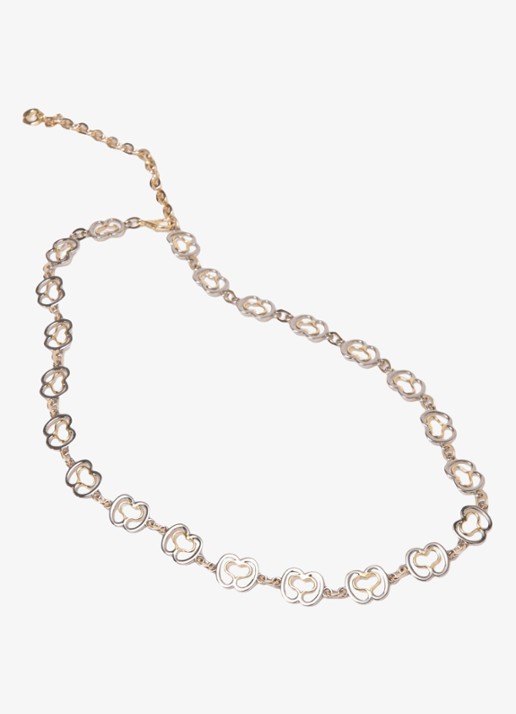 Maje Riem met logo - detail 3 zilver
