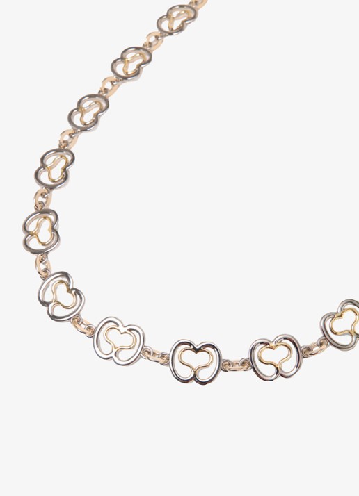 Maje Riem met logo - detail 4 zilver