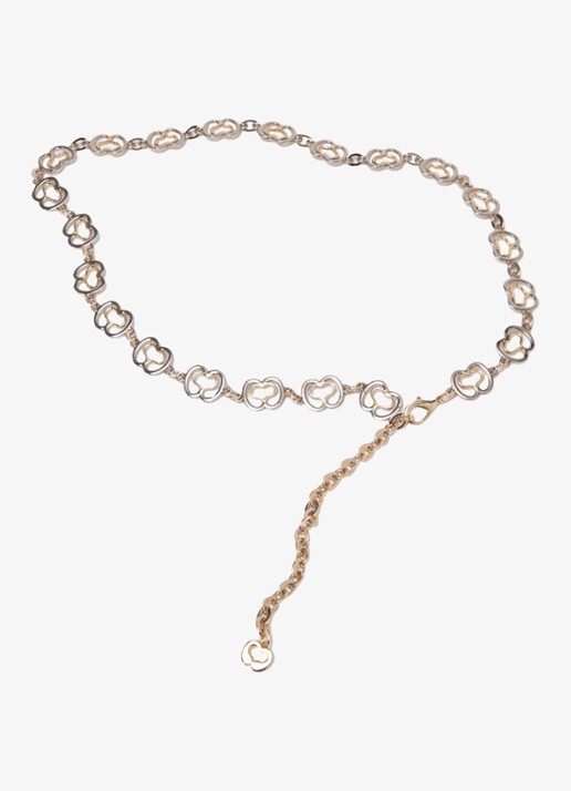 Maje Riem met logo - detail 7 zilver