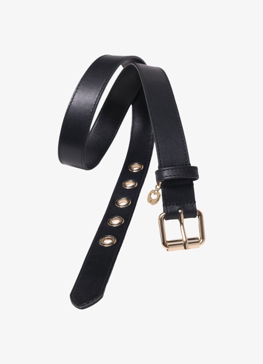 Maje Riem van leer - detail 3 jeans