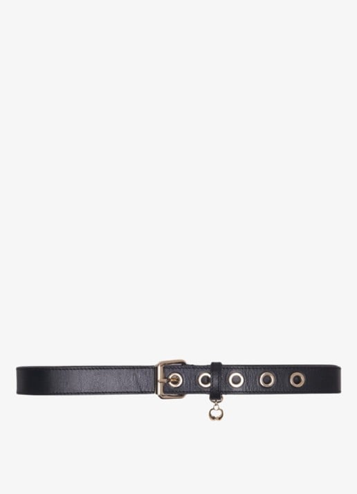 Maje Riem van leer - voorkant 6 jeans