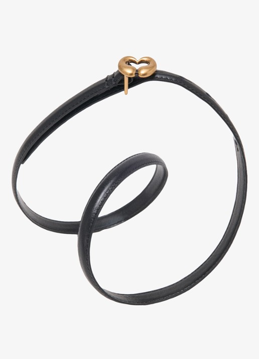 Maje Riem van leer - detail 2 jeans
