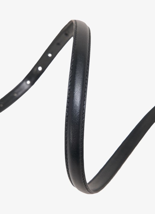 Maje Riem van leer - detail 4 jeans