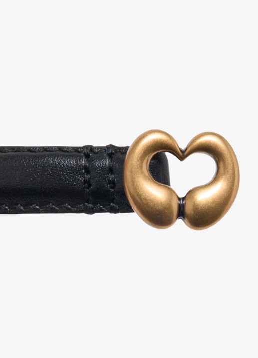 Maje Riem van leer - detail 5 jeans