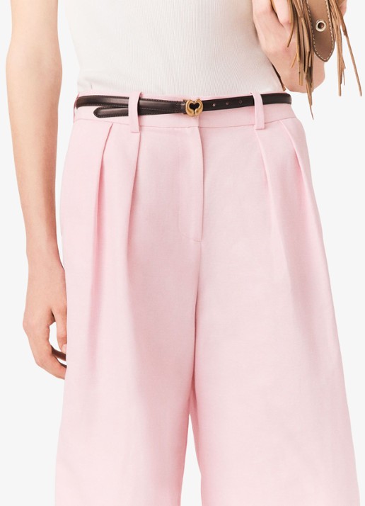 Maje Riem van leer - voorkant 7 jeans