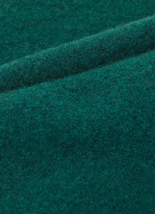Maje Sjaal in wolblend - detail 7 zeegroen