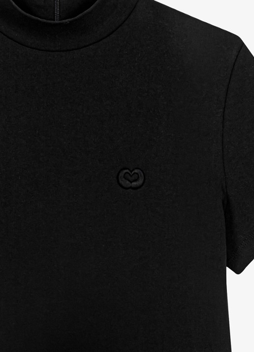 Maje T-shirt met borduring - detail 5 jeans