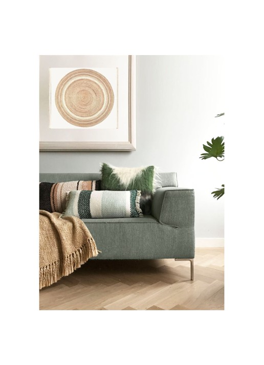 Malagoon Marble plaid 125 x 150 cm - detail 3 mosterd