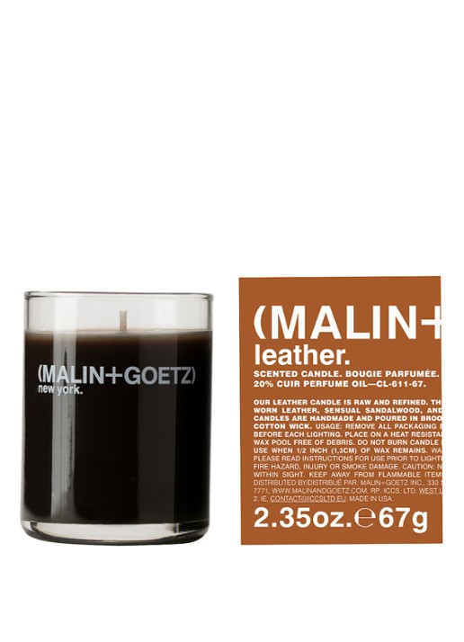 MALIN+GOETZ Leather Votive - geurkaars - voorkant undefined