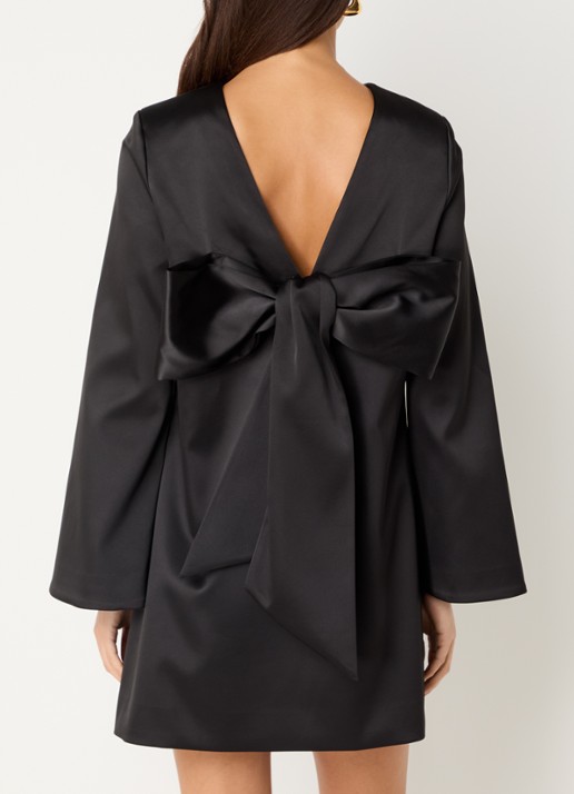 Malina Elna mini jurk met rugdecolleté