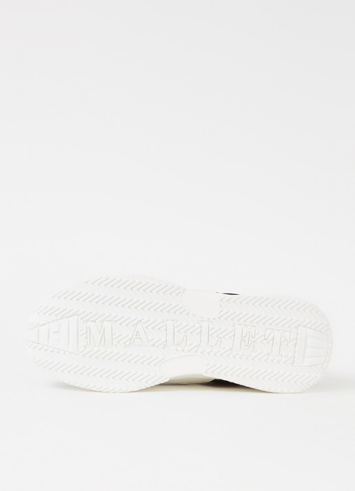Mallet Marquess sneaker met suède details - detail 4 grijs
