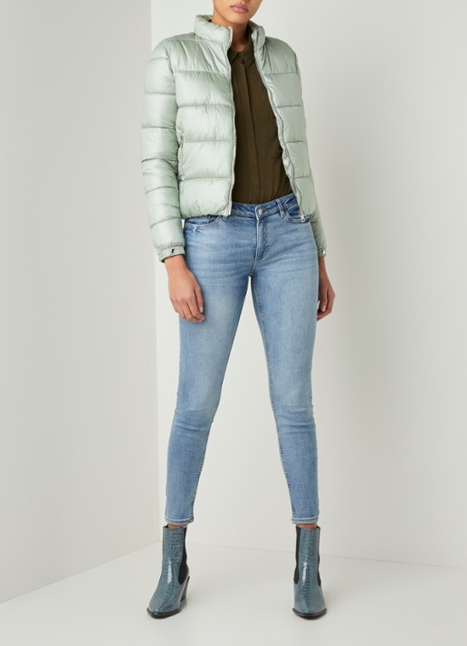 Mango Kim low waist super skinny fit jeans  - voorkant 4 jeans
