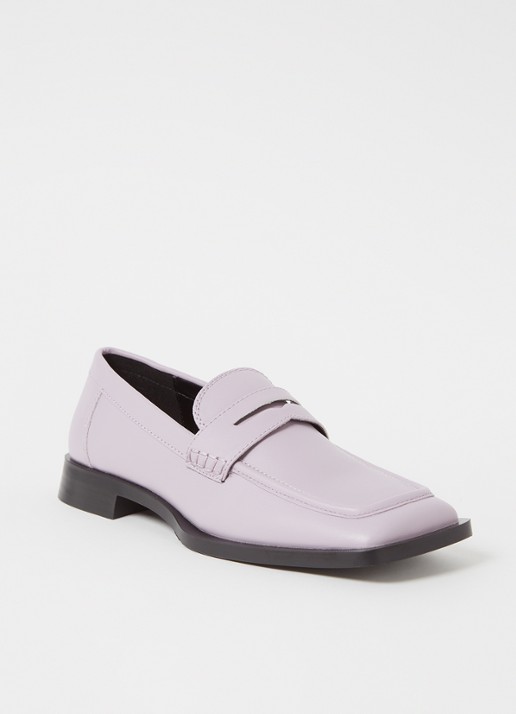 Mango Thick loafer - voorkant lila