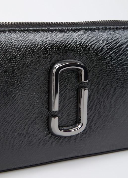Marc Jacobs Le Pochette schoudertas van leer met afneembare schouderriem  - detail 7 zwart