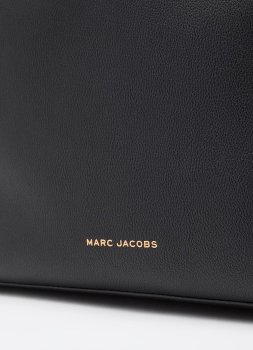 Marc Jacobs Pop J Marc Work shopper van leer met 13 inch laptopvak - detail 4 zwart