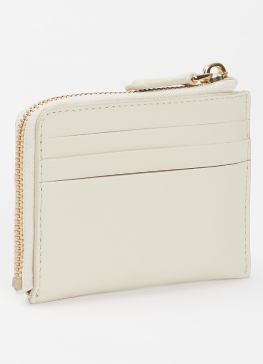 Marc Jacobs The Accordion pasjeshouder van leer - achterkant 3 beige